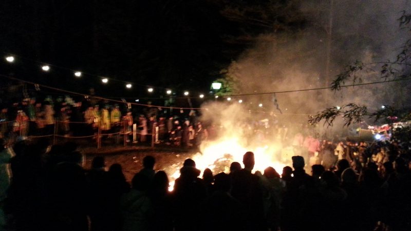 平成３０年仙台東照宮のどんと祭