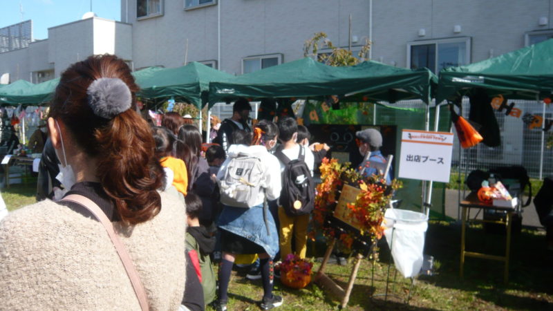 南光台商店街でハロウィンイベントがありました！