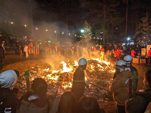 どんと祭がありました！