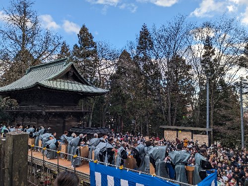 東照宮の節分祭